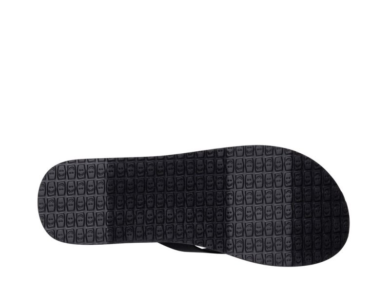 Sanuk Ashland ST Veganska Flip Flop Dam Svarta | JSOP1111