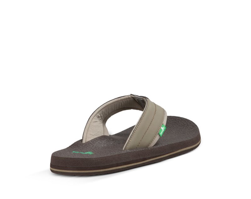 Sanuk Beer Cozy 2 Flip Flop Herr Choklad | JSOP1300