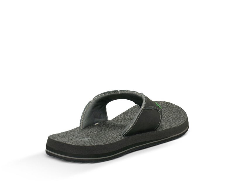 Sanuk Fault Line Flip Flop Herr Charcoal | JSOP1317