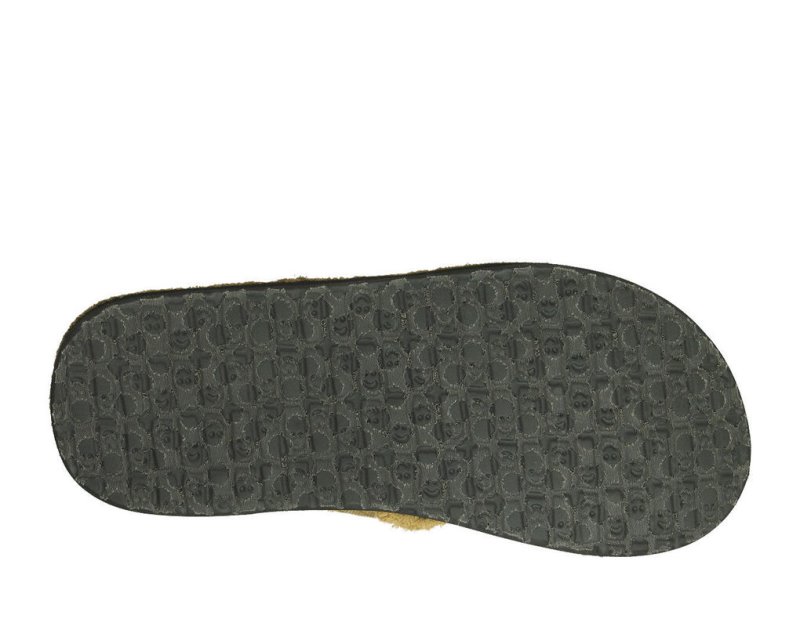 Sanuk Fraid Not Big & Höga Flip Flop Herr Khaki | JSOP1321