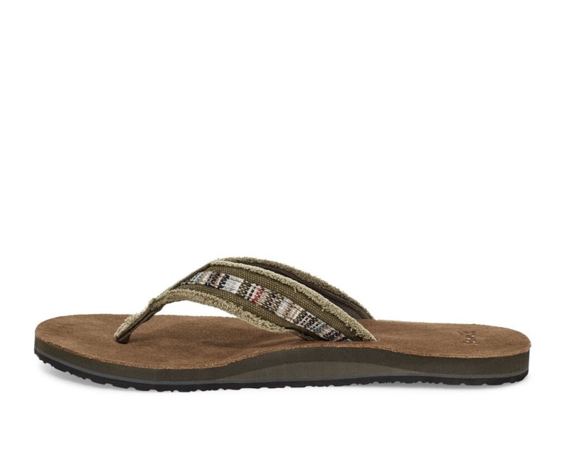 Sanuk Fraid So Eco-Friendly Flip Flop Herr Bruna | JSOP1325