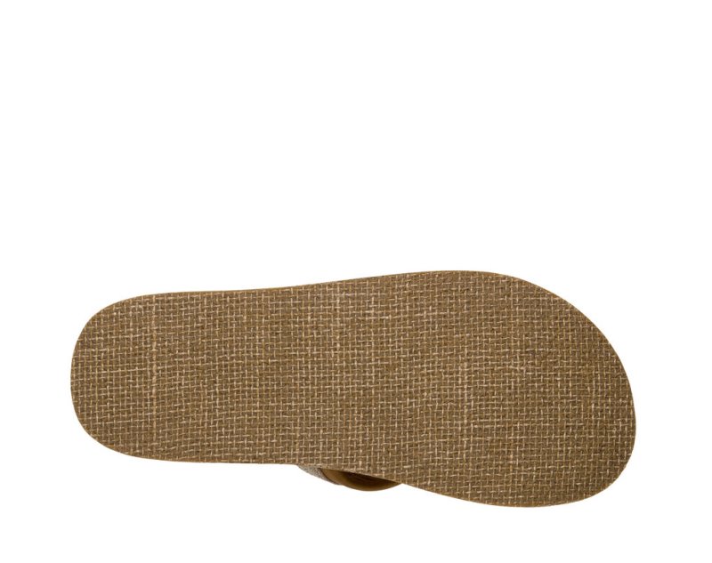 Sanuk Hullsome Läder ST Hemp Flip Flop Herr Bruna | JSOP1335