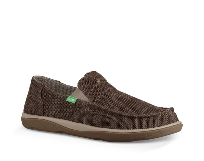 Sanuk Mesh Vagabond Tripper Skor Herr Khaki | JSOP1339