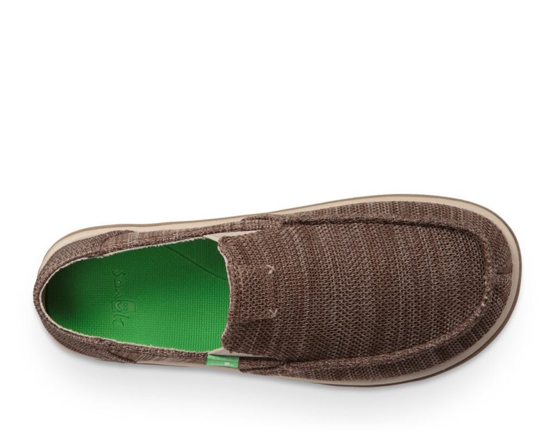 Sanuk Mesh Vagabond Tripper Skor Herr Khaki | JSOP1339