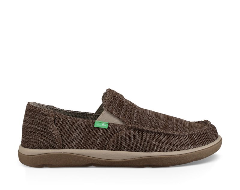 Sanuk Mesh Vagabond Tripper Skor Herr Khaki | JSOP1339