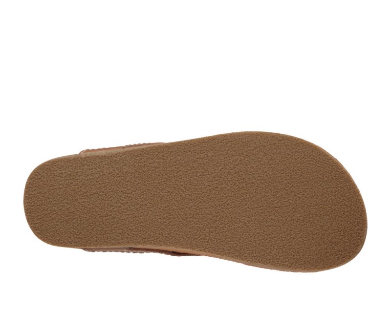 Sanuk She Loungey Läder Flip Flop Dam Bruna | JSOP1177