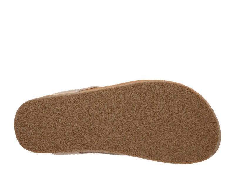 Sanuk She Loungey Läder Flip Flop Dam Bruna | JSOP1178