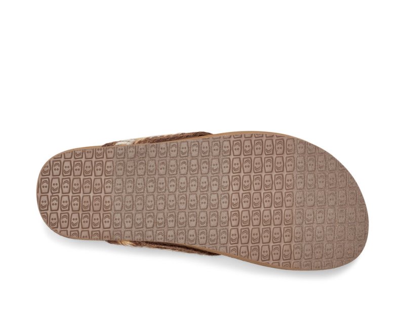 Sanuk She Loungy Hemp Sandaler Dam Bruna | JSOP1183