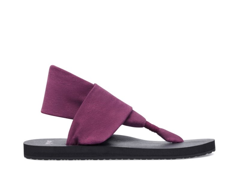 Sanuk Slingback ST Veganska Sandaler Dam Lila | JSOP1187