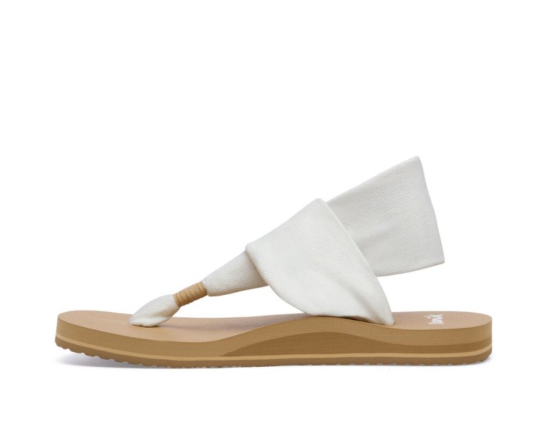 Sanuk Slingback ST Veganska Sandaler Dam Vita Bruna | JSOP1189