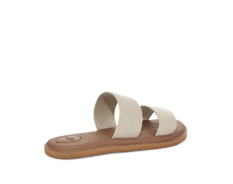 Sanuk Yoga Gora Sandaler Dam Bruna Beige | JSOP1199