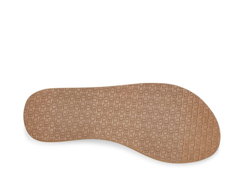 Sanuk Yoga Gora Sandaler Dam Bruna Beige | JSOP1199