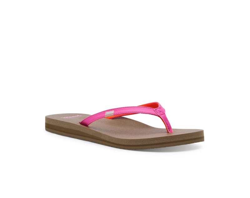 Sanuk Yoga Joy Sandaler Dam Rosa | JSOP1208