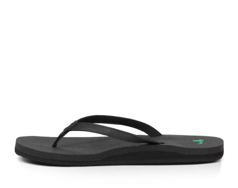 Sanuk Yoga Joy Sandaler Dam Svarta | JSOP1204