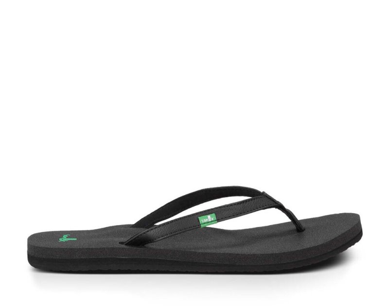 Sanuk Yoga Joy Sandaler Dam Svarta | JSOP1205