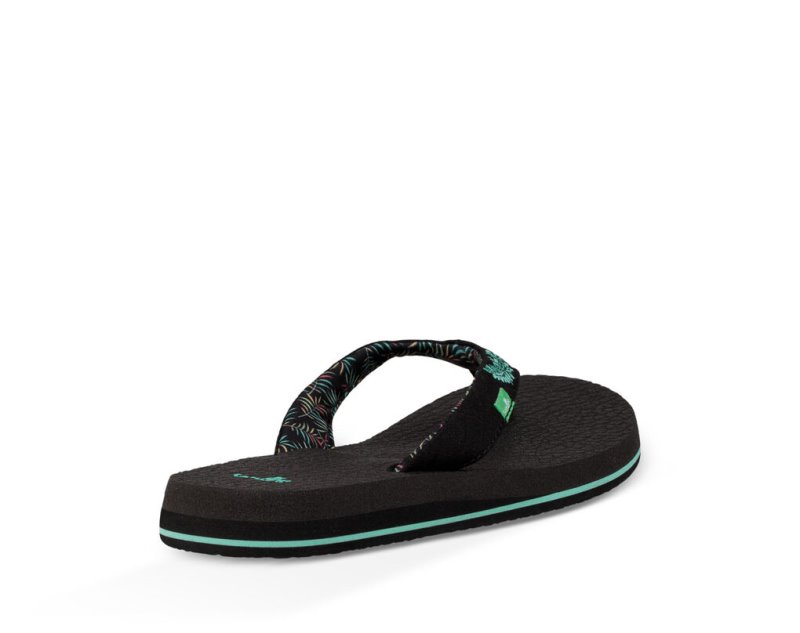 Sanuk Yoga Paradise 2 Flip Flop Dam Svarta | JSOP1250