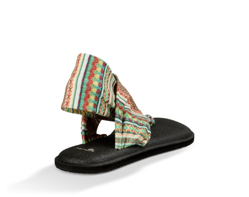 Sanuk Yoga Slingback 2 Prints Sandaler Dam Olika Färger | JSOP1279