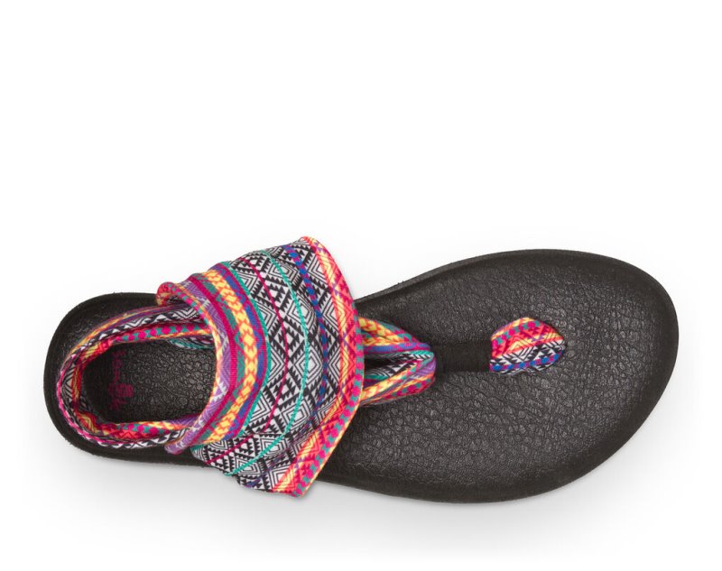 Sanuk Yoga Slingback 2 Prints Sandaler Dam Olika Färger | JSOP1282