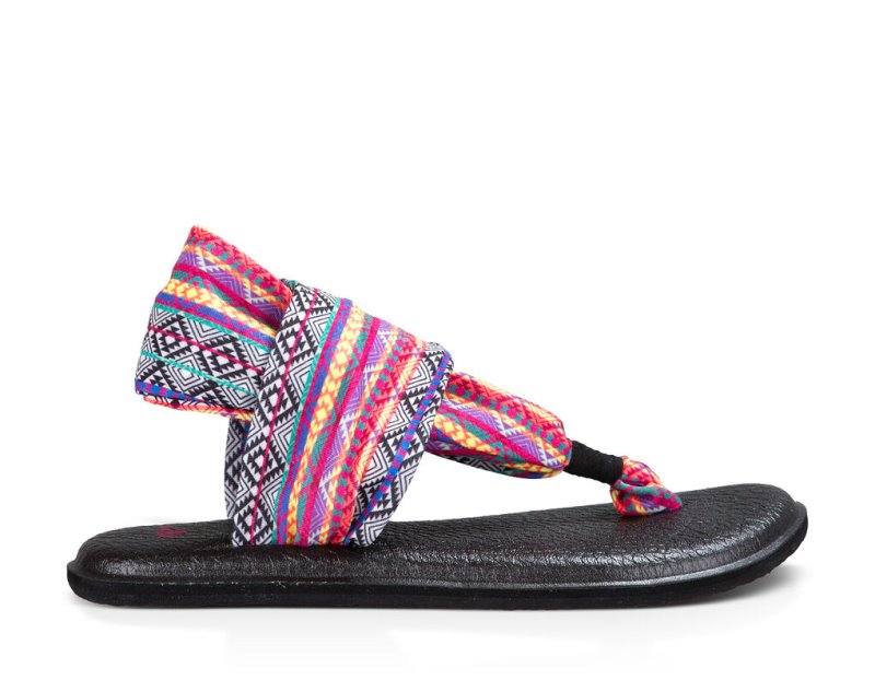 Sanuk Yoga Slingback 2 Prints Sandaler Dam Olika Färger | JSOP1282