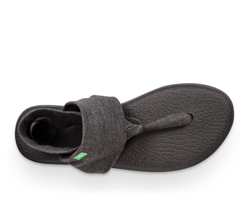 Sanuk Yoga Slingback 2 Sandaler Dam Charcoal | JSOP1267