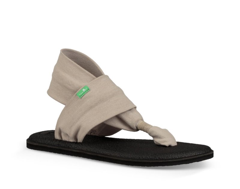 Sanuk Yoga Slingback 2 Sandaler Dam Ljuskhaki | JSOP1273