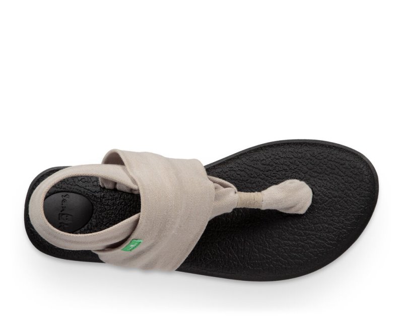 Sanuk Yoga Slingback 2 Sandaler Dam Ljuskhaki | JSOP1273