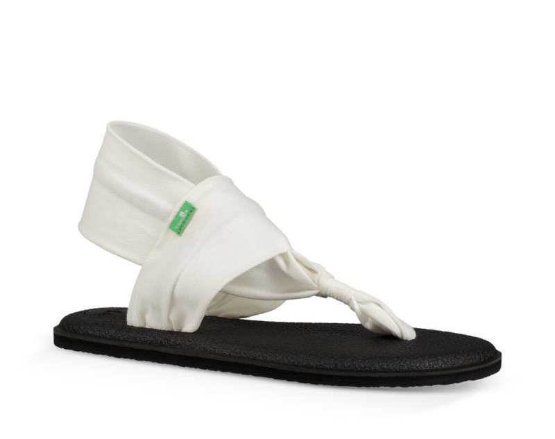 Sanuk Yoga Slingback 2 Sandaler Dam Vita | JSOP1276