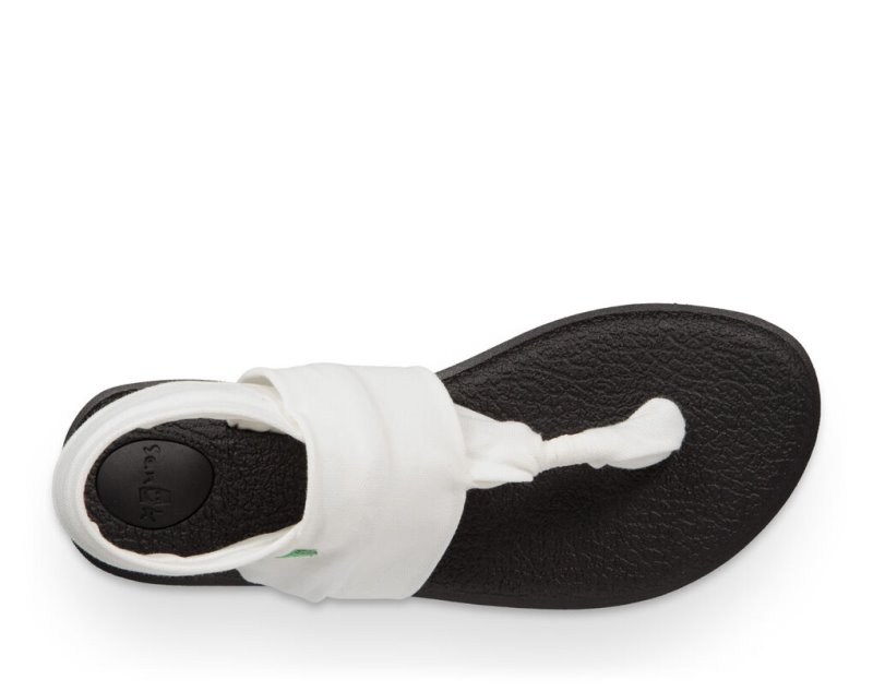 Sanuk Yoga Slingback 2 Sandaler Dam Vita | JSOP1276