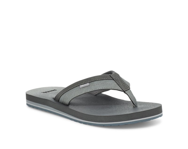 Sanuk Ziggy Vatten-Friendly Flip Flop Herr Grå | JSOP1409