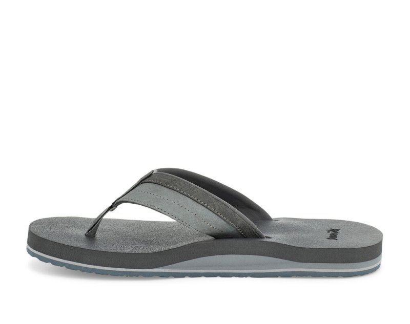 Sanuk Ziggy Vatten-Friendly Flip Flop Herr Grå | JSOP1409