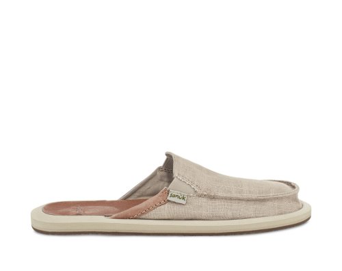 Sanuk You Got My Back Hemp Tofflor Skor Dam Beige | JSOP1293